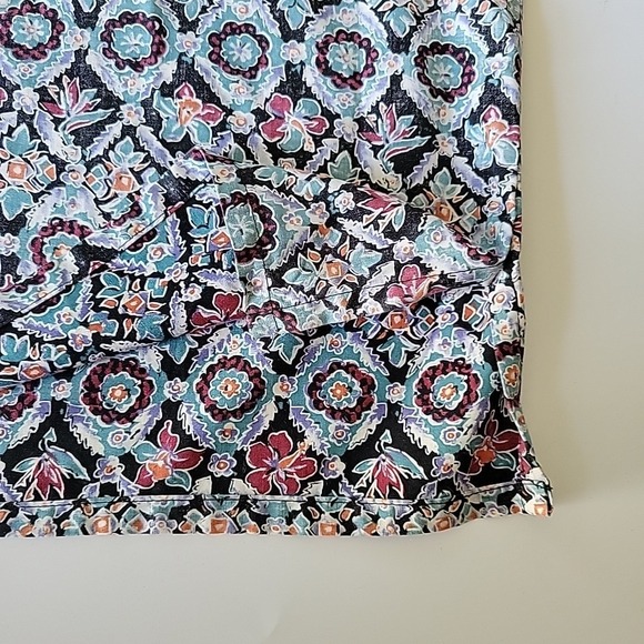 Go Barefoot Quarter Button Hawaiian Shirt Collared Short Sleeve Resort Travel - Picture 4 of 12